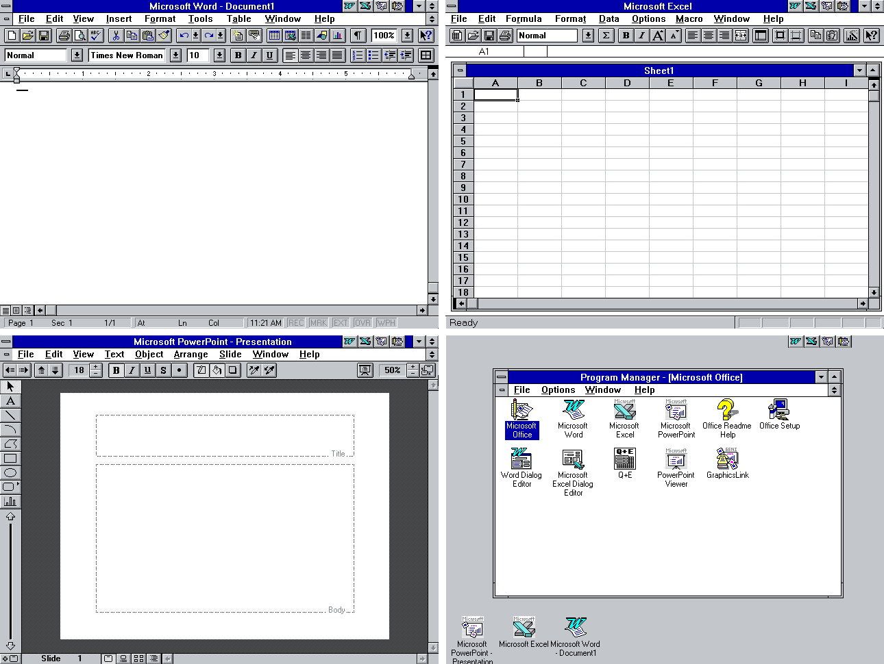 ms office for mac 2 document windows